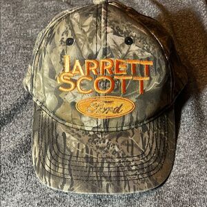 Ford Camouflage Cap with Orange Logo